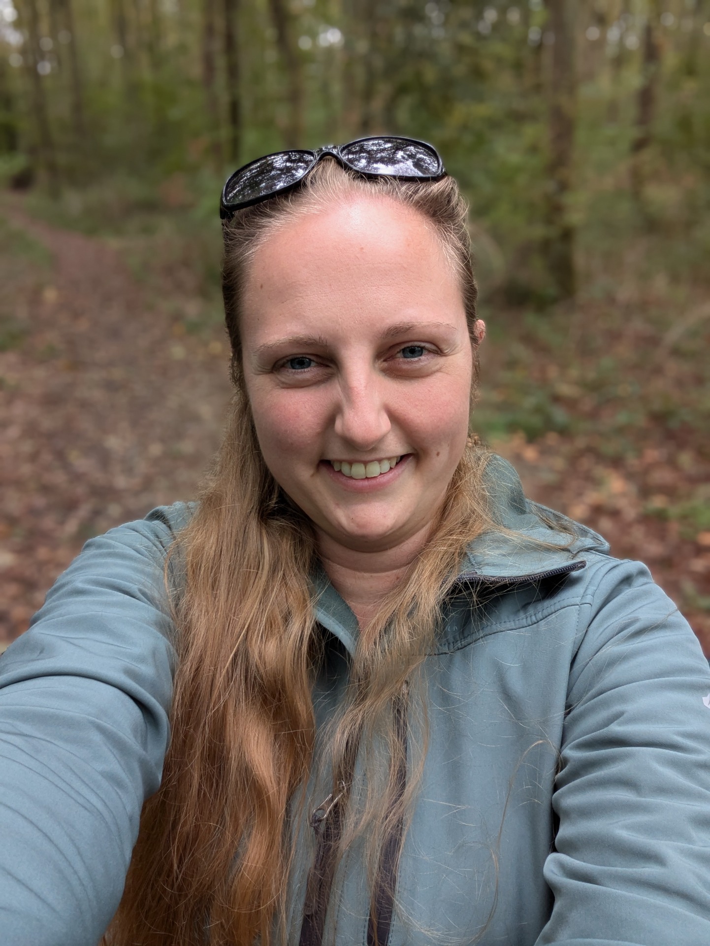 Midlifecrisis? Nee hoor, in de (Zweedse) natuur ben ik gelukkig! Foto: Eigen beheer