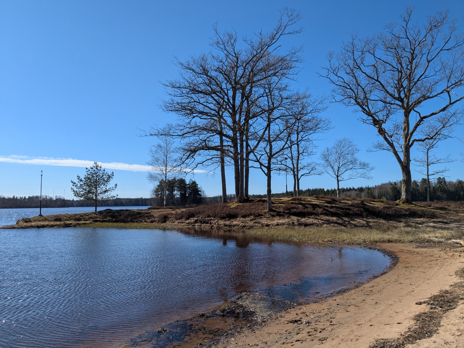 Natuurlijk genoten we ook van de omgeving.