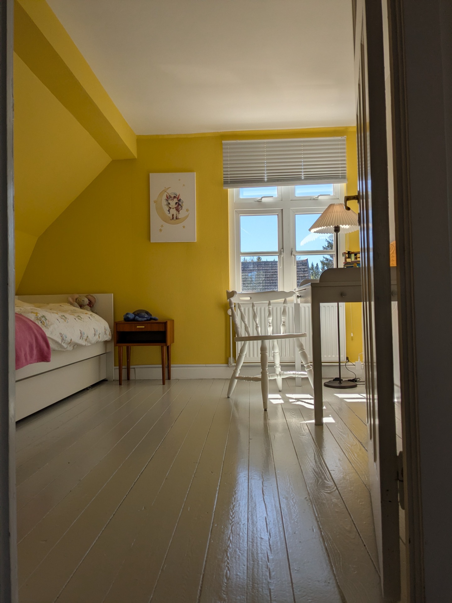 Dit is vanaf nu de meest zonnige kamer in huis.